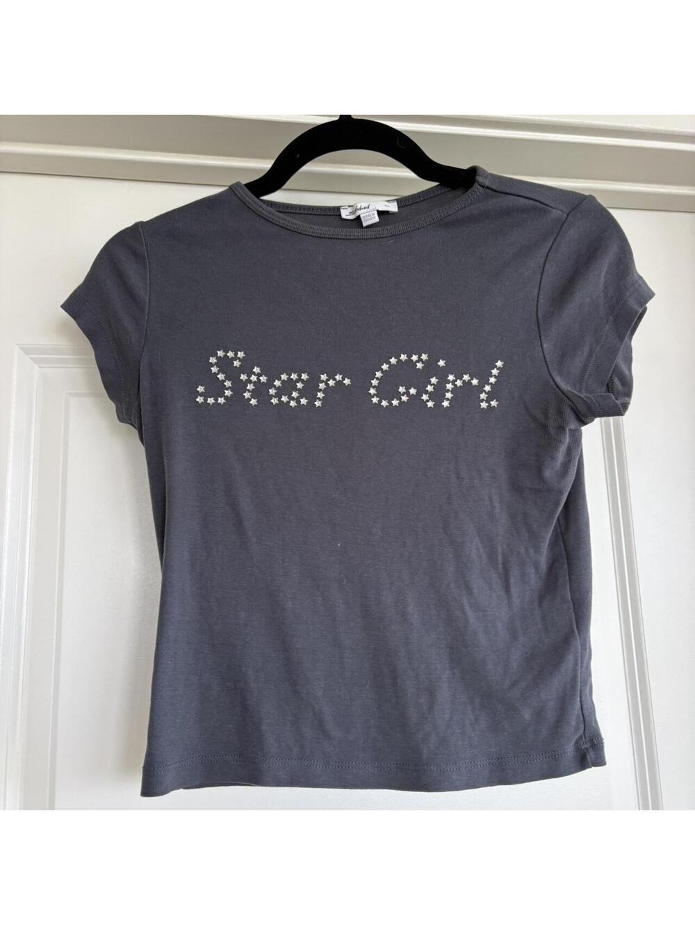 Subdued Women's Grey and Navy Tshirt